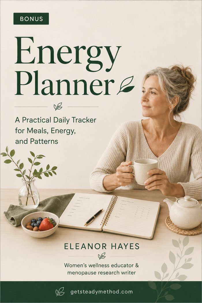 Bonus 3: The Energy Planner cover