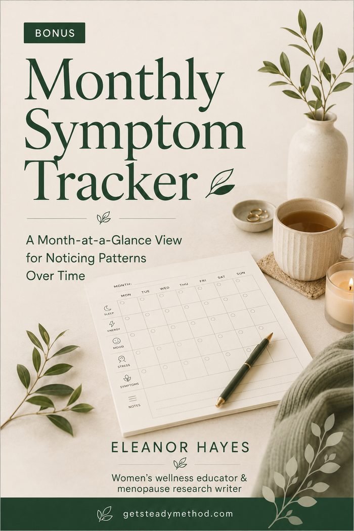Bonus 5: The Monthly Symptom Tracker cover